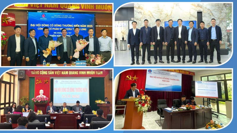 Viglacera: Nhiều doanh nghiệp thành viên tổ chức Đại hội đồng cổ đông